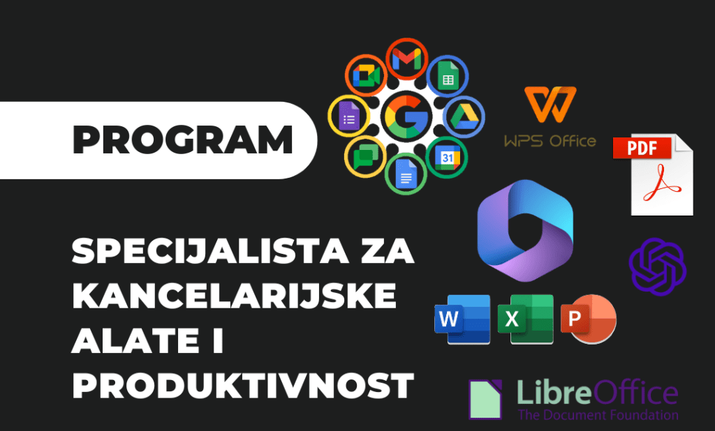 Program i kurs specijalista za kancelarijske alate i produktivnost